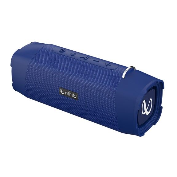 Infinity by Harman Clubz 750 Blue Portable Bluetooth Speaker - Built-in Powerbank, 10 Hours Playtime, IPX7 Waterproof